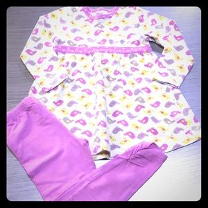 ❌❌SOLD❌❌Toddler Girl LittleMe Long Sleeve Outfit